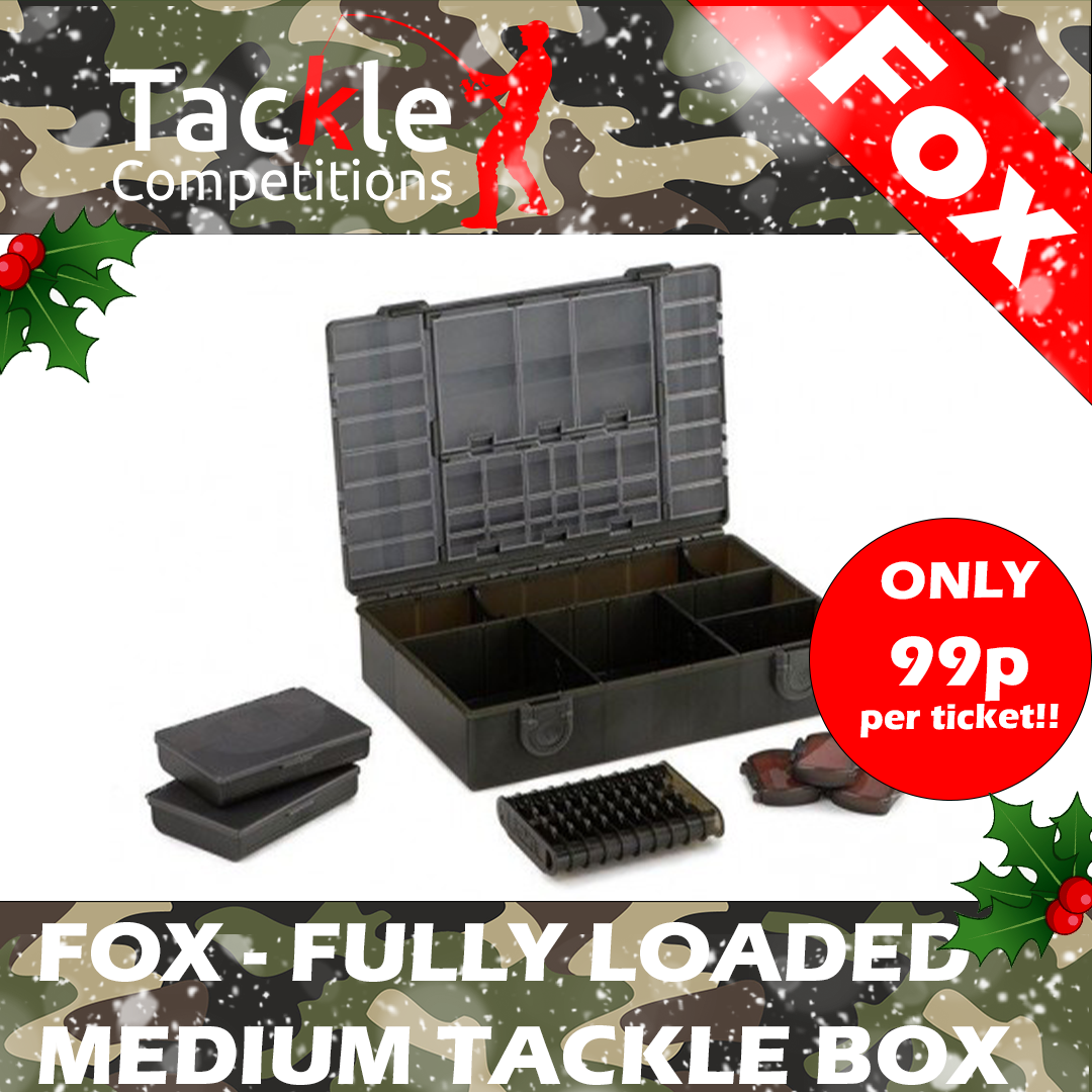 FOX - FULLY LOADED EDGE Tackle Box **NEW* - Tackle Competitions
