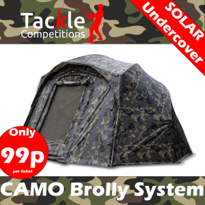SOLAR Undercover Brolly System!!! CAMO
