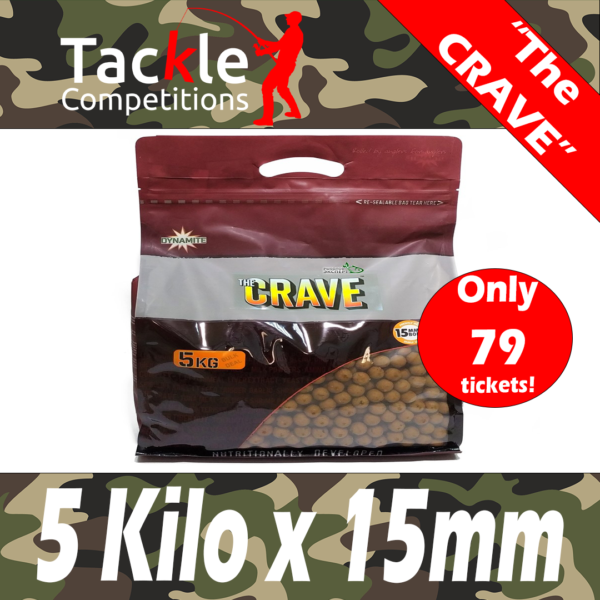 Dynamite Baits The Crave Boilie 5kg - LOW NUMBERS!!