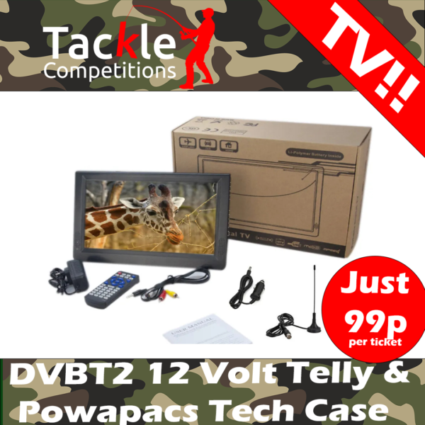 DVBT2 Freeview TV and POWAPACS Tech/TV Case - MEGA!!!