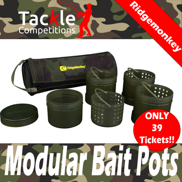 RidgeMonkey Modular Bait Pots **ONLY 39 TICKETS**