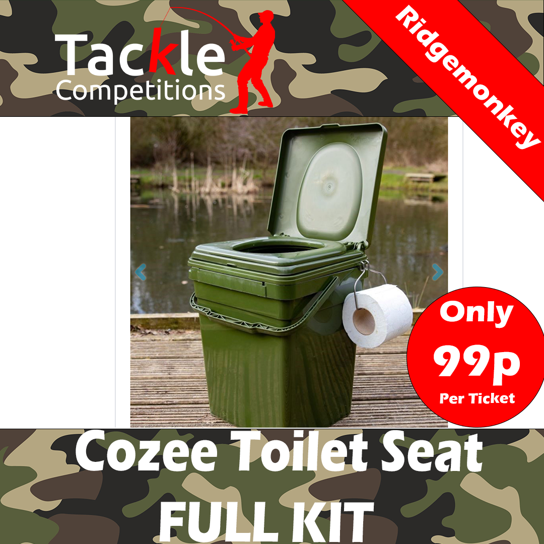 Ridgemonkey CoZee Toilet Seat Full Kit - "The Khaki Khazi"