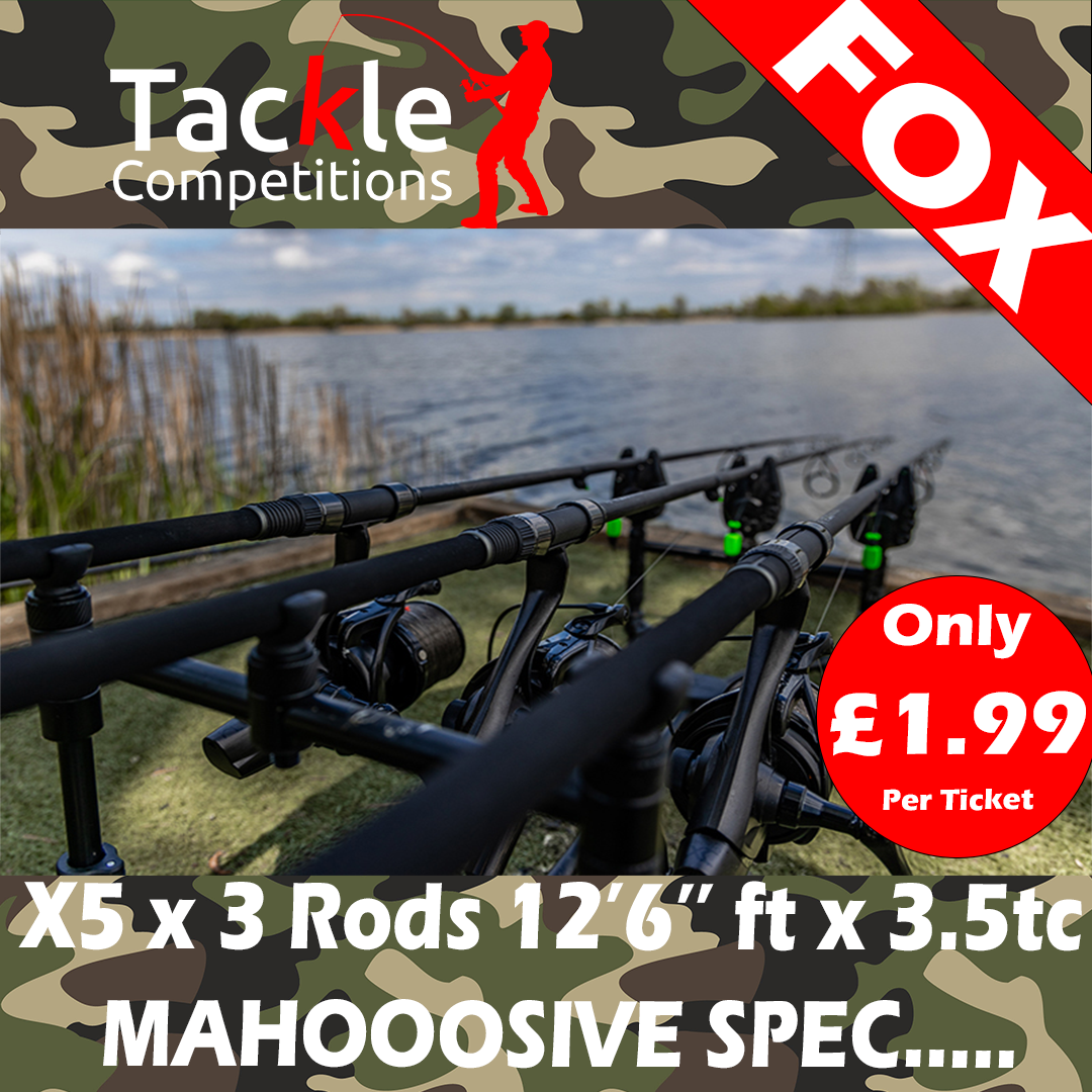 3 x Fox X5-S Horizons! 12'6''ft x 3.5lb *MASSIVE SPEC*