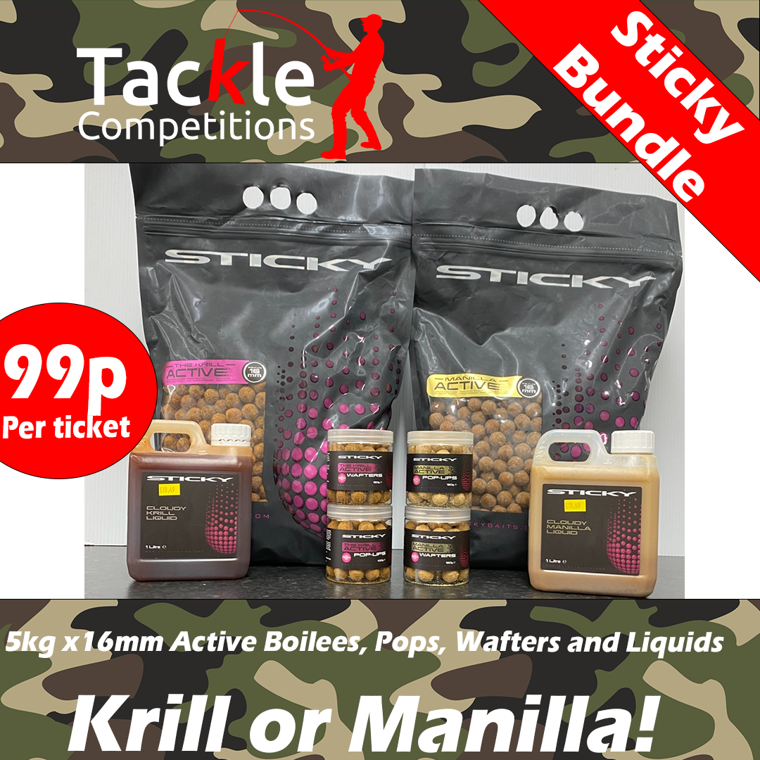 Sticky 16mm x 5kg, Pop-ups, Wafters and Liquid LOW NUMBERS!