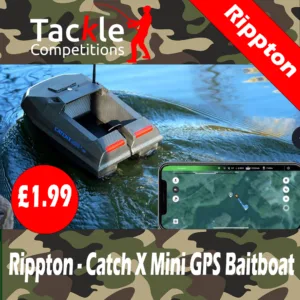 Rippton - Catch X Mini GPS Baitboat - GPS and SONAR Capable