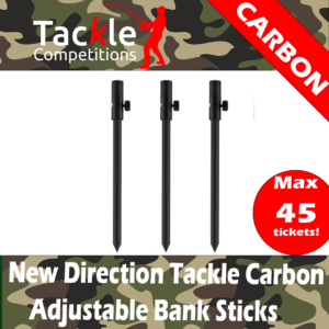 New Direction Tackle - Carbon Adjustable Bank Sticks