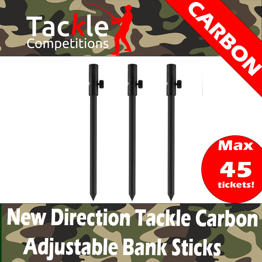 New Direction Tackle - Carbon Adjustable Bank Sticks