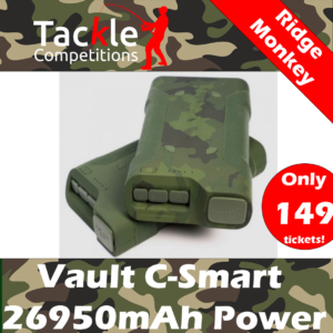 RidgeMonkey Vault C-Smart Wireless 26950mAh Camo Power Bank